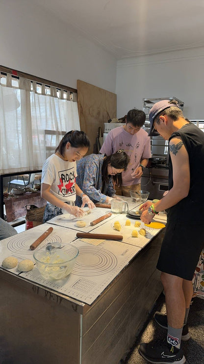 아루나와 함께 베이글 만들기