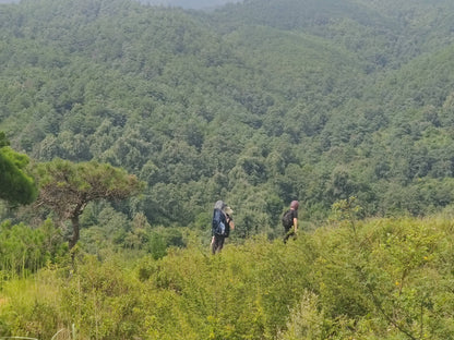 Wandern entlang der alten Tee-Pferde-Straße und den Nanzhao-Ruinen in den Bergen