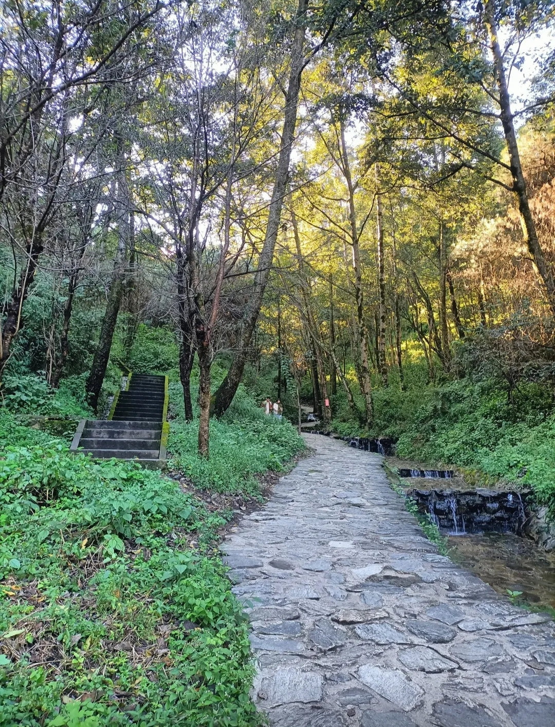 Wuwei-Tempel (Wandern in den Bergen)