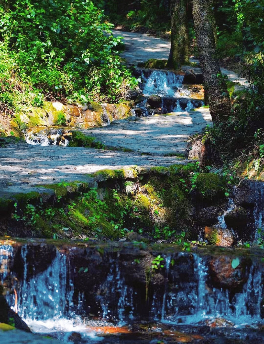 Wuwei-Tempel (Wandern in den Bergen)