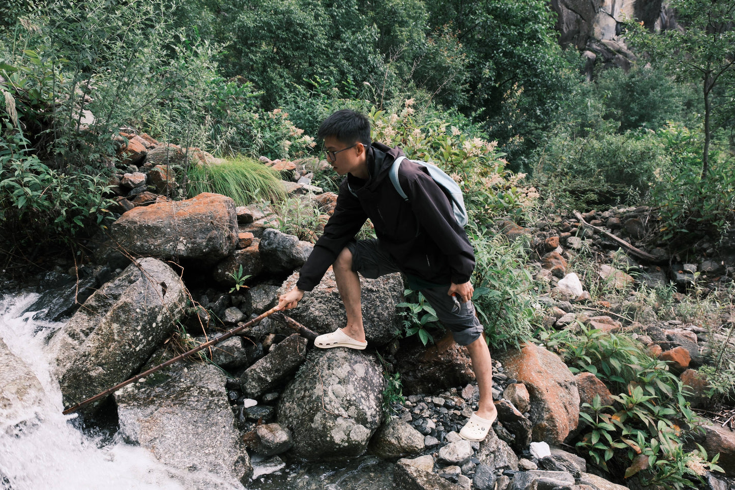 Wandern im Meixi Canyon | Tempel, Mine, Ende der Jade Belt Road (mittlere Entfernung)