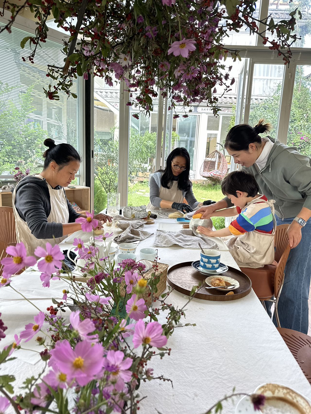 広々とした田園風景と開放的な景色を楽しめる田舎の民宿 | パンツリー・ガーデン 