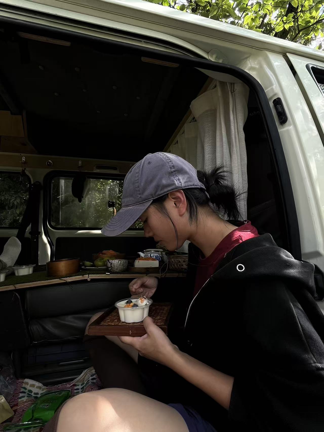 面包车旅行 | 乡村树林和植物的采集·野餐