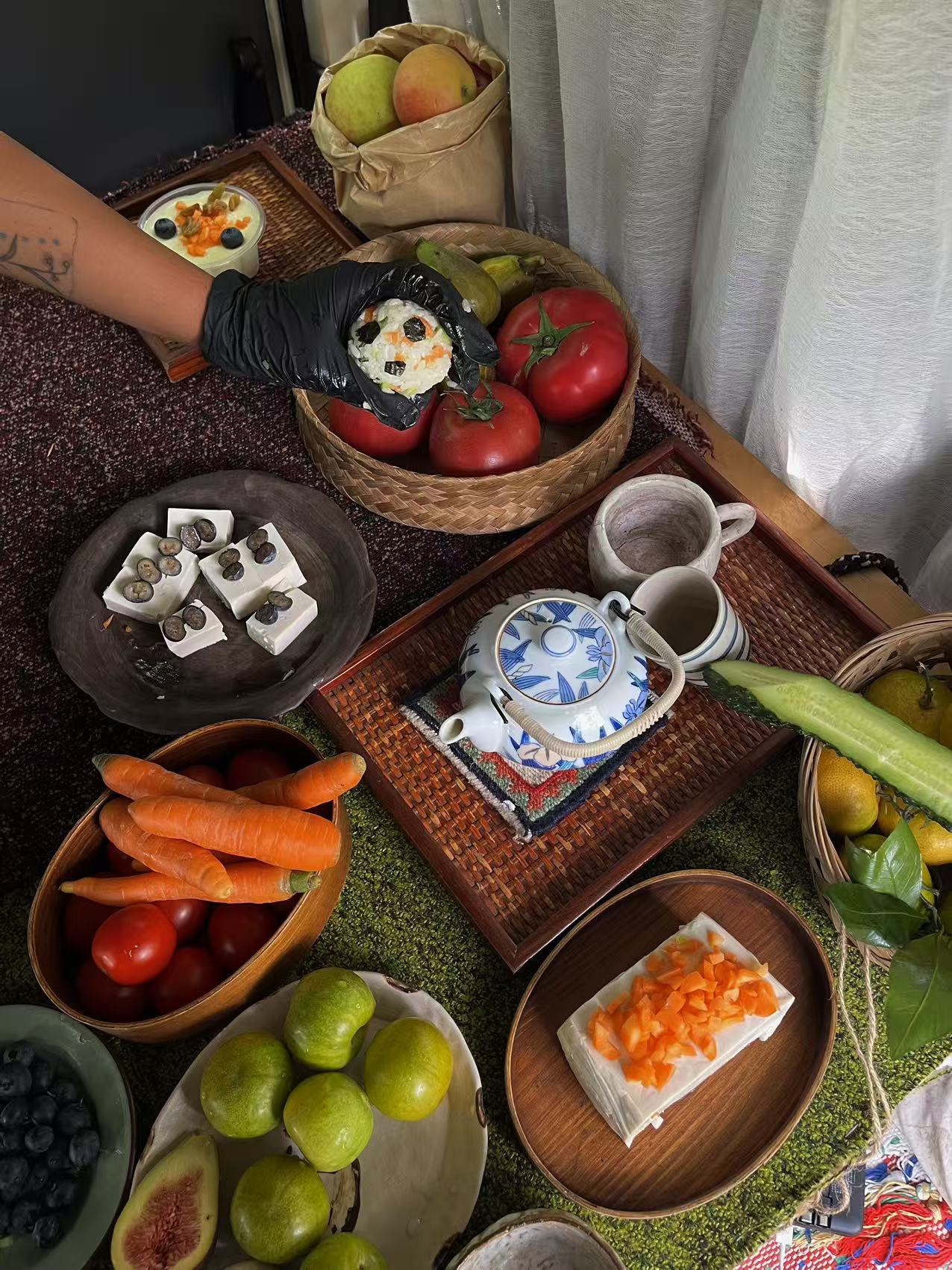 面包车旅行 | 乡村树林和植物的采集·野餐