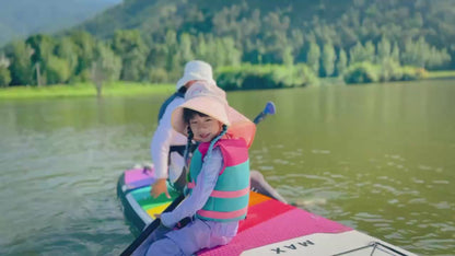 Paddleboard | Gehe zum wunderschönen See am Fuße des Berges