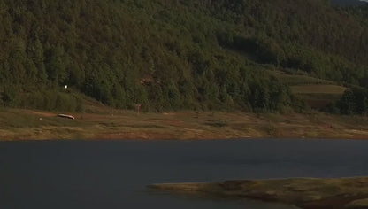 Acampada en la isla y en el bosque del lago | Embalse de Jizi