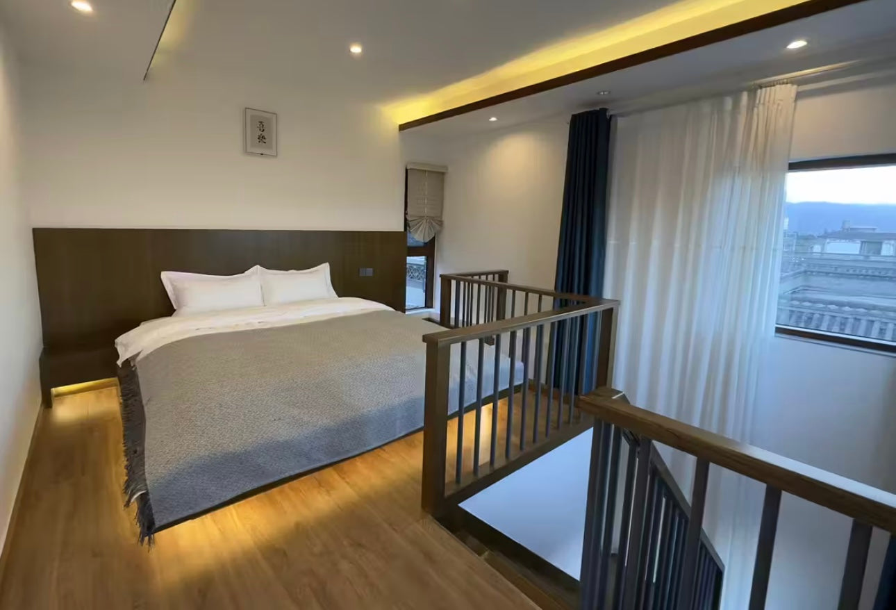 Nhà nghỉ B&amp;B Lele | Phòng có tầm nhìn ra cánh đồng và Hồ Erhai, với tầm nhìn rộng và sân hiên lớn