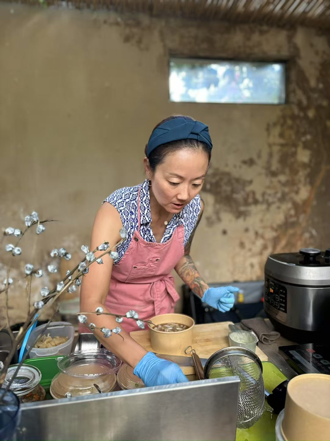 「인디고 하우스」싱가포르 요리