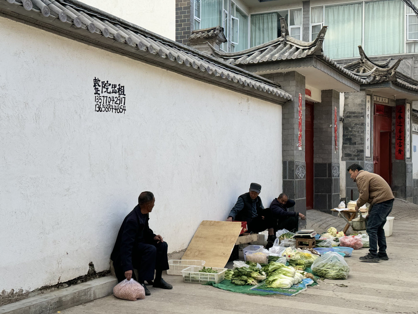 Radfahren in Xizhou | Mit Randy Dörfer, Felder und den Erhai-See erkunden