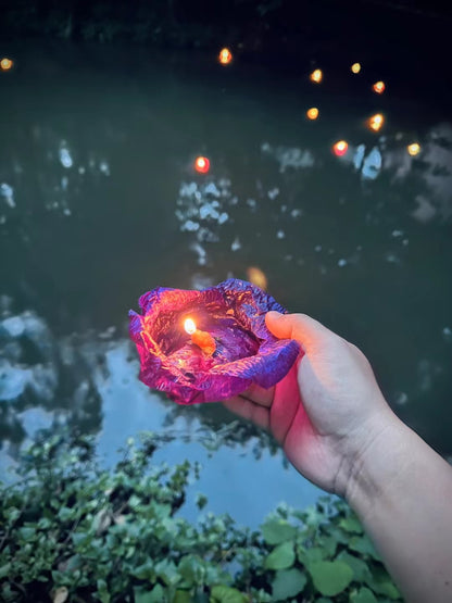 Fête des lanternes de la rivière du village de Qingsuo (15e jour du septième mois lunaire | Fête de Zhongyuan)